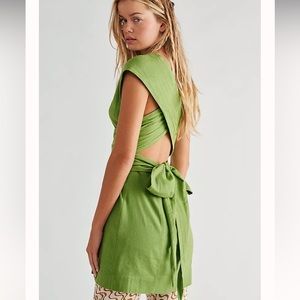 Free People Babys Got It Convertible Mini Dress